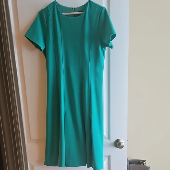 Tahari Green Dress - Picture 3 of 5